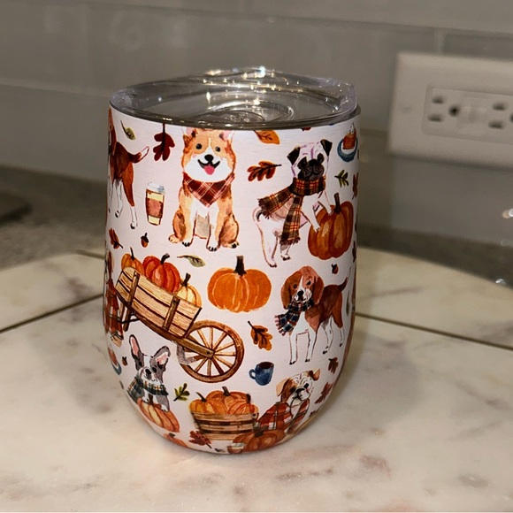 clementine paper Dining Nwt Clementine Paper Dogs Fall Stainless Steel Doublewall Vacuum